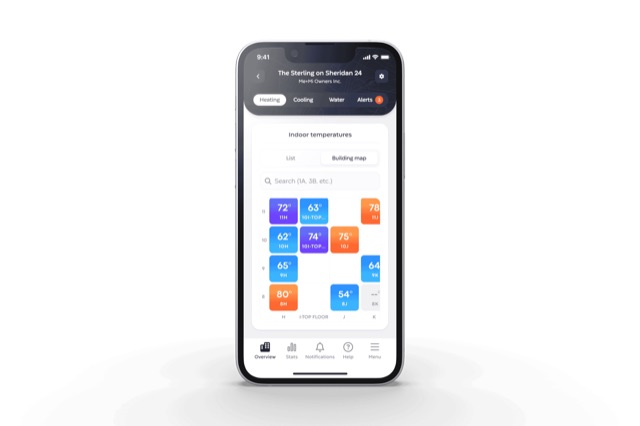 Runwise — building map