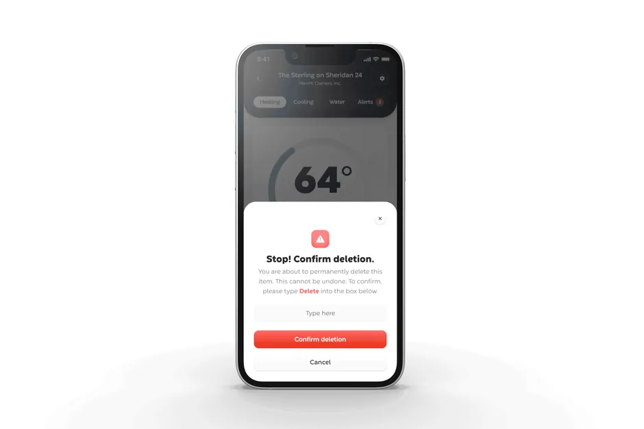 Runwise — confirm deletion