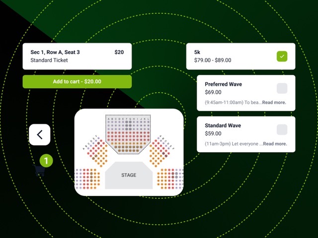 EventSprout — screens