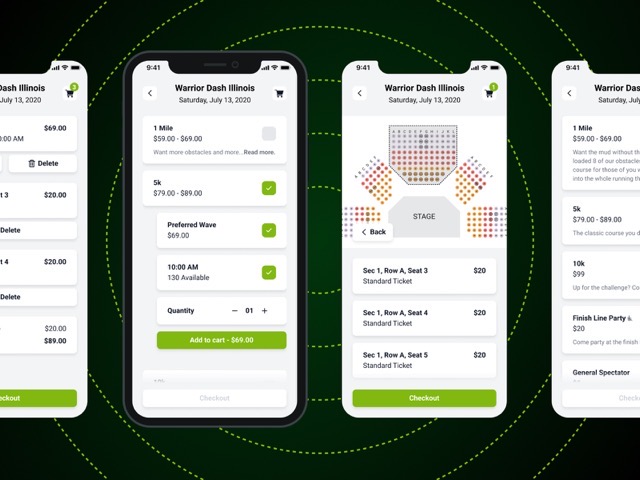 EventSprout — screens