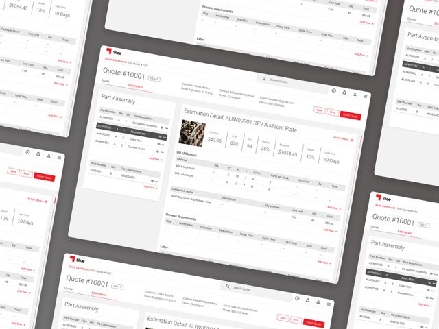 Slice — screens